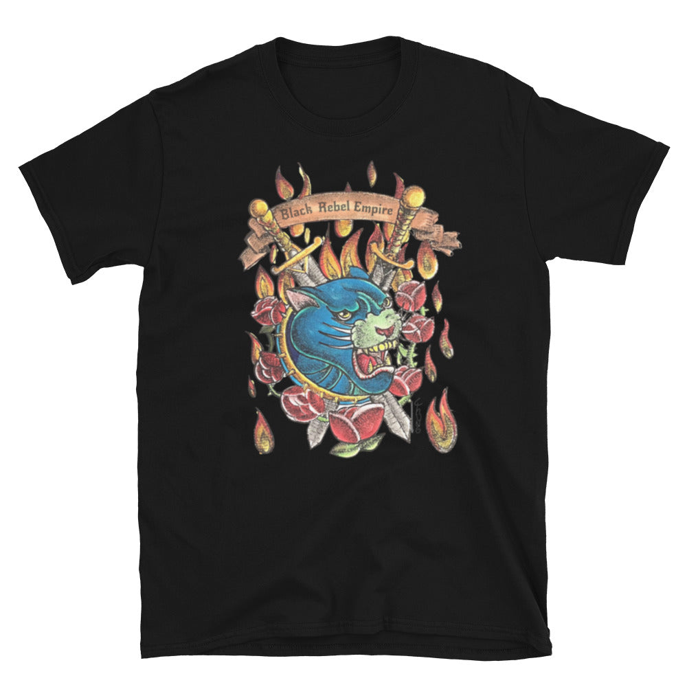 Panther Black Rebel Empire Short-Sleeve Unisex T-Shirt