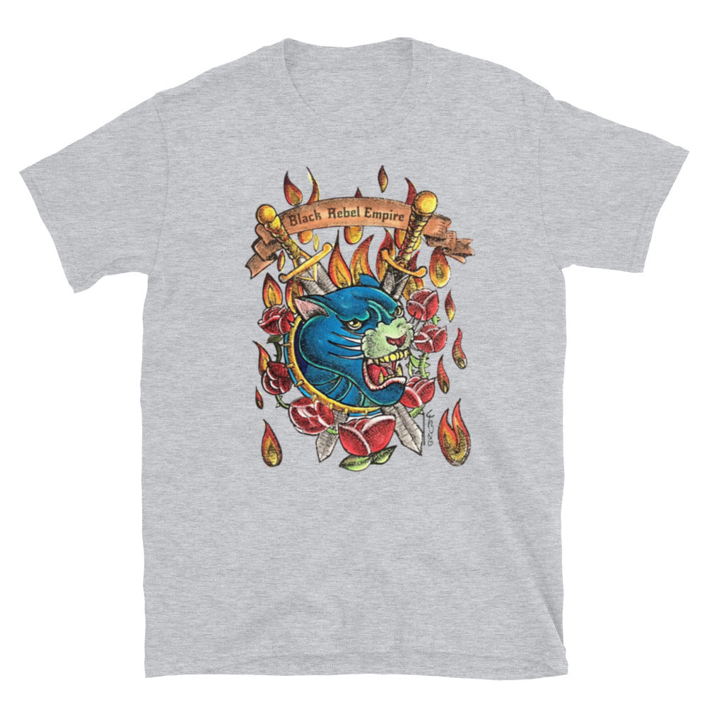 Panther Black Rebel Empire Short-Sleeve Unisex T-Shirt