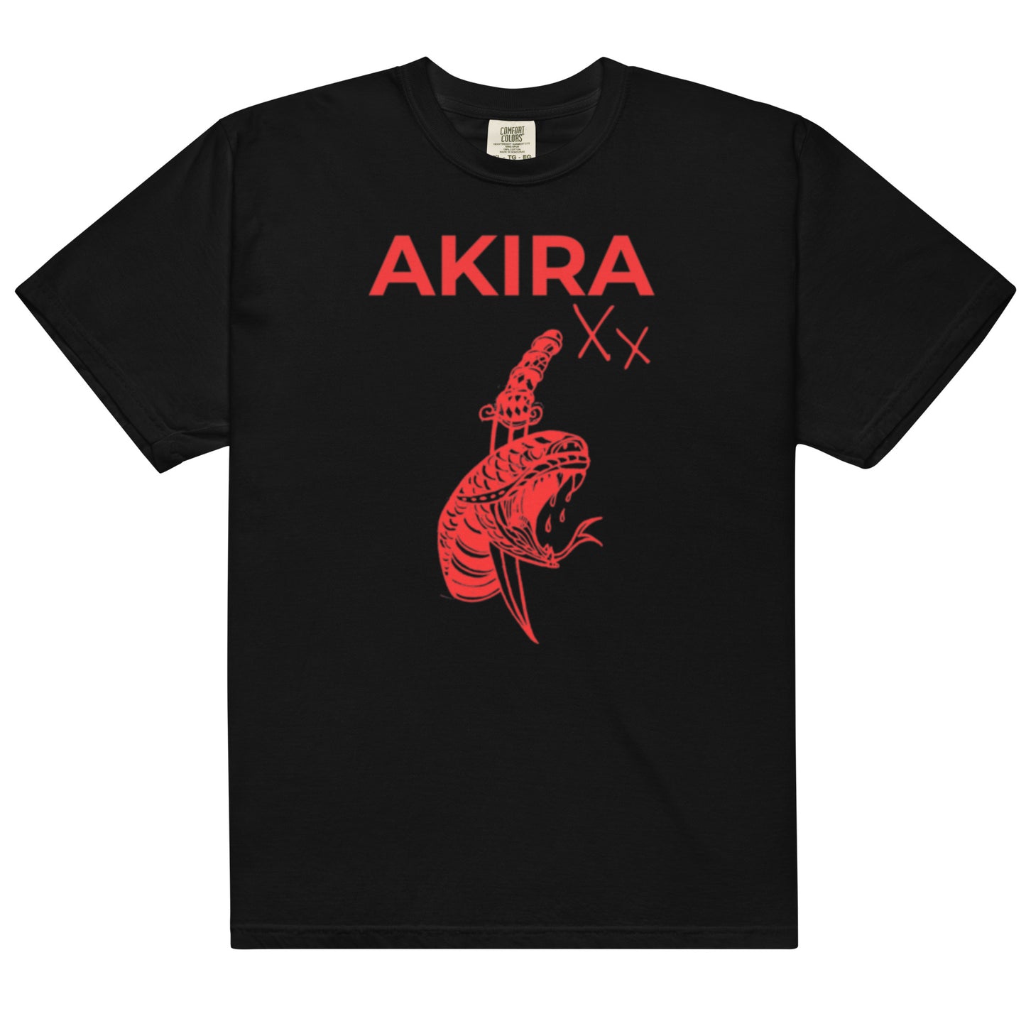 Akira Xx Snake and Dagger Unisex garment-dyed heavyweight t-shirt