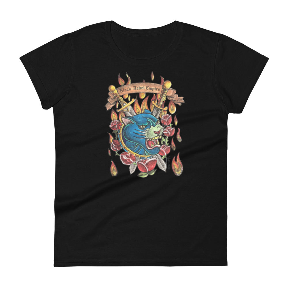 Panther Black Rebel Empire Women's short sleeve t-shirt