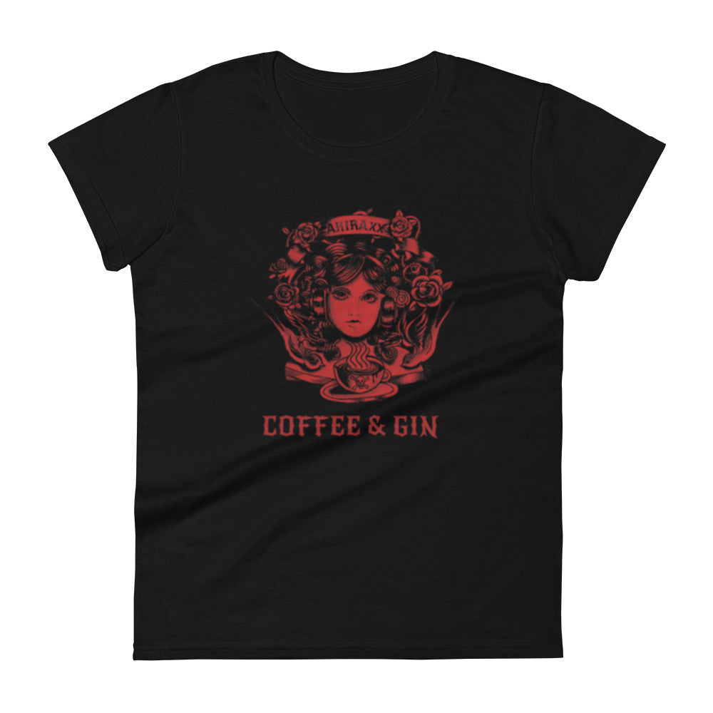 Akira Xx coffee and Gin Women's short sleeve t-shirt