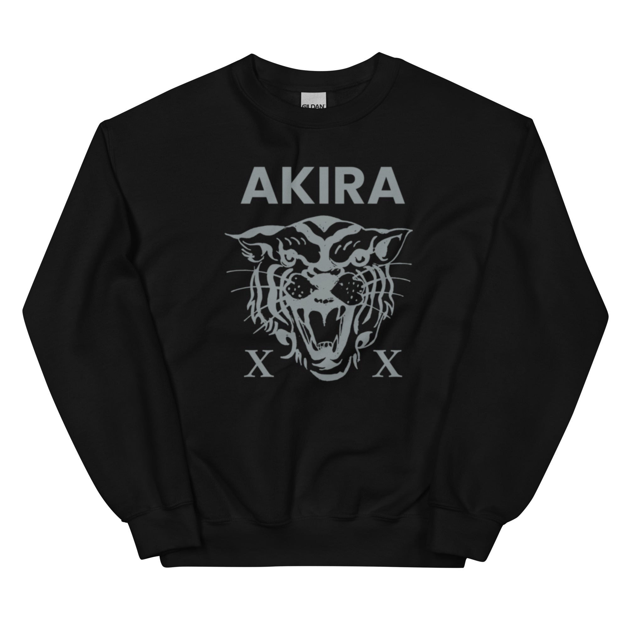 AKIRA Tiger Grey Tiger HOLIDAY SALE Unisex Sweatshirt Black Rebel Empire